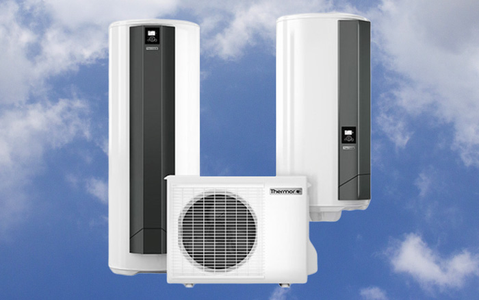 instalador de sistema de calefacción por aerotermia thermor en navarra